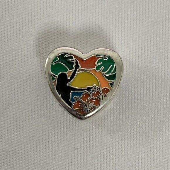 Pandora Aloha Maui, Pineapple, Flowers, Dangle Charm, S925 Silver Jewelry - Picture 1 of 4